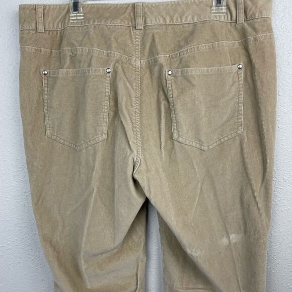 Dockers Tan Corduroy Pants Size 16 EUC - Picture 6 of 6
